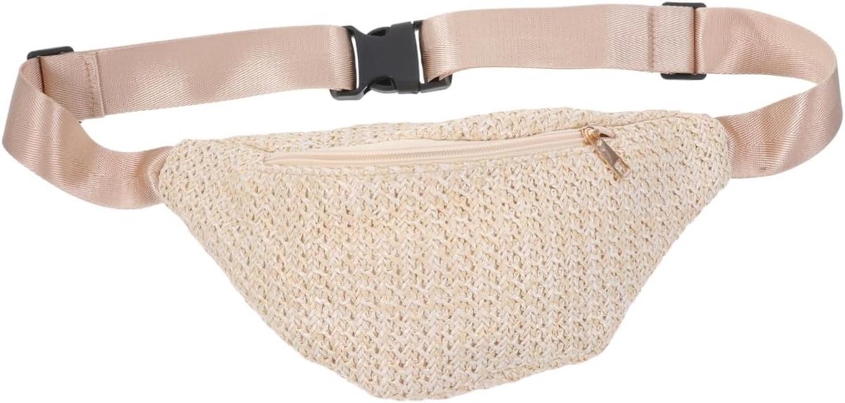 Schoudertas Set - Zomeraccessoires - Dagelijks Gebruik - Geweven Stijl - 31x16x2cm - Beige