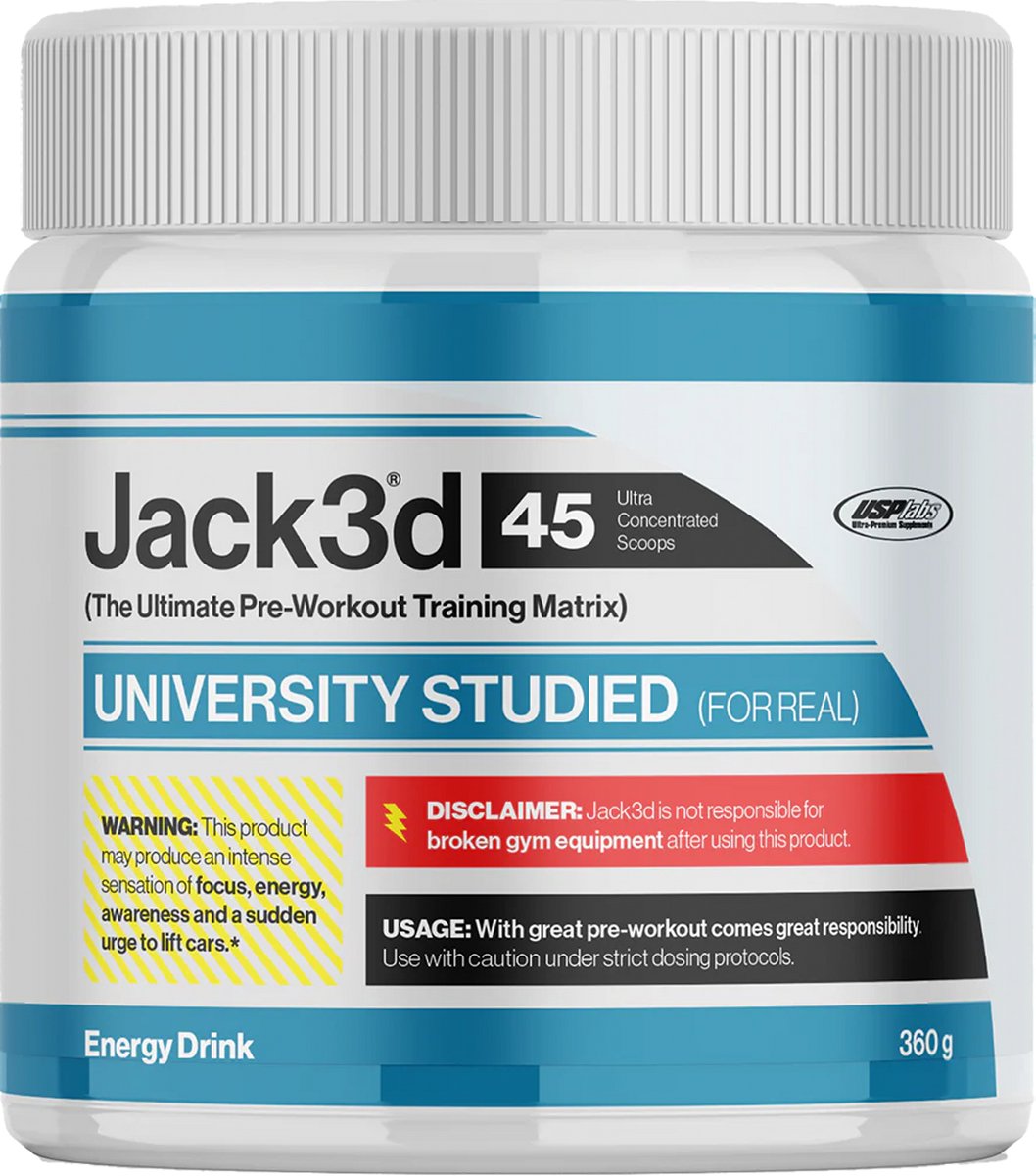 Jack3d Advanced - 45 servings - Energy