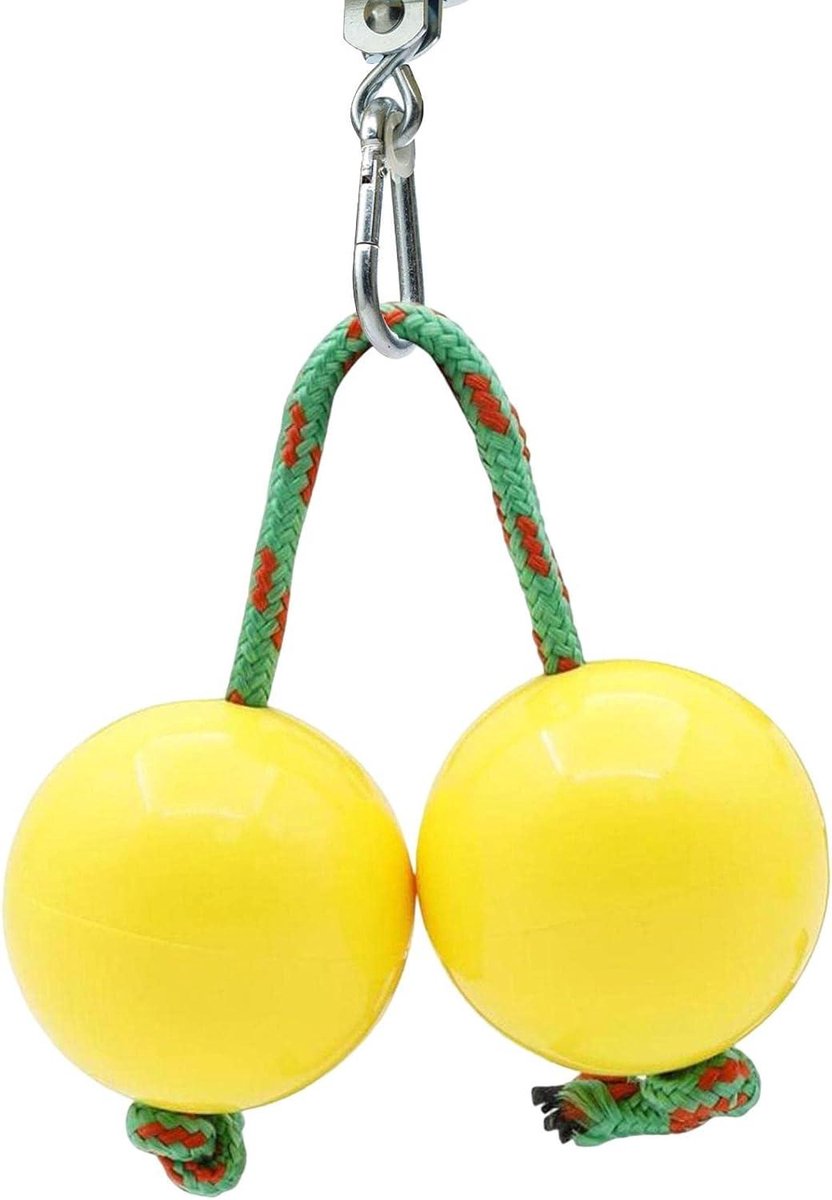 Ritmische Bal - Percussie Ei - Muziek Maken - Traditioneel Afrikaans - 19 cm Lengte - Natuurlijk