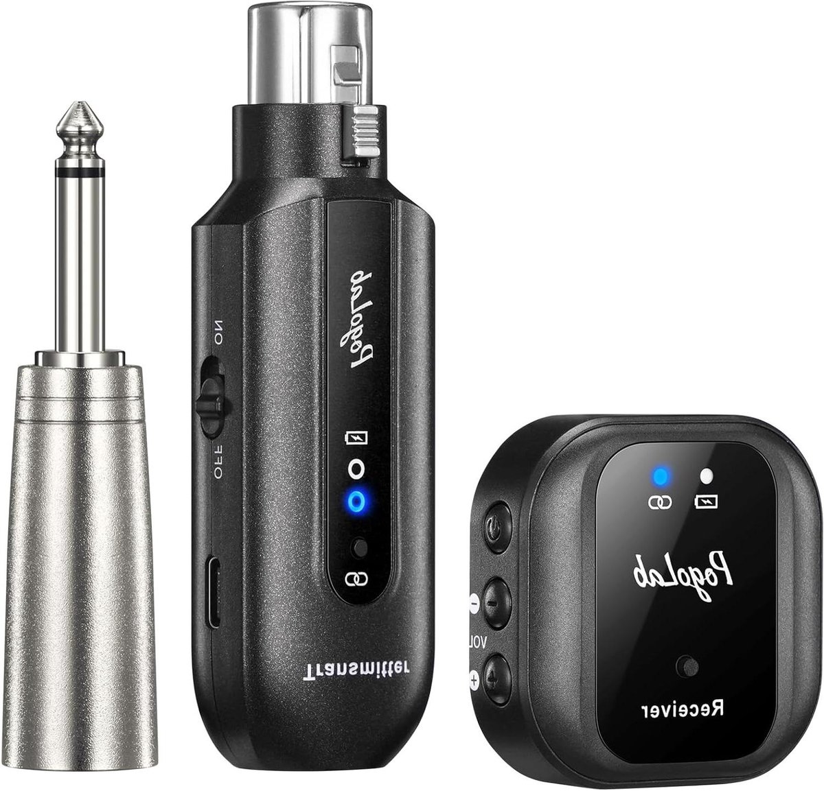 In-ear Monitorsysteem - Draadloos Systeem - Live Optredens - Verliesvrije Audio - 50 Meter Bereik - Zwart