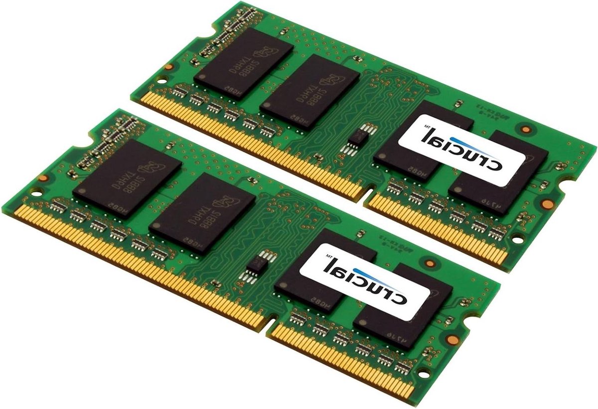 RAM Geheugen Kit - Werkgeheugen Uitbreiding - Laptop Prestaties Verbeteren - DDR3 1333MHz Snelheid - 8GB (2x4GB) - Niet Van Toepassing