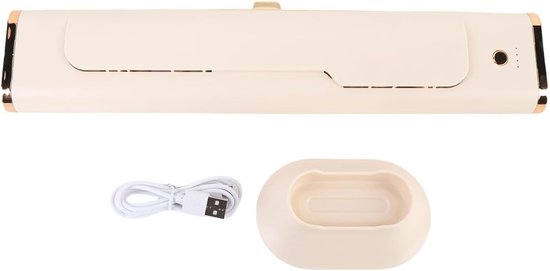 VHV - Torenventilator - bladloze torenventilator usb - USB oplaadbaar - voor bureau, slaapkamer, studentenkamer