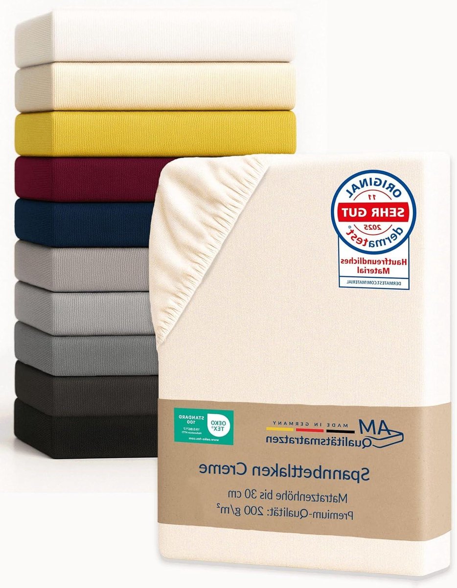 Hoeslaken Jersey - Molton Hoeslaken - Slaapkamer Comfort - GOTS Gecertificeerd Katoen - 16