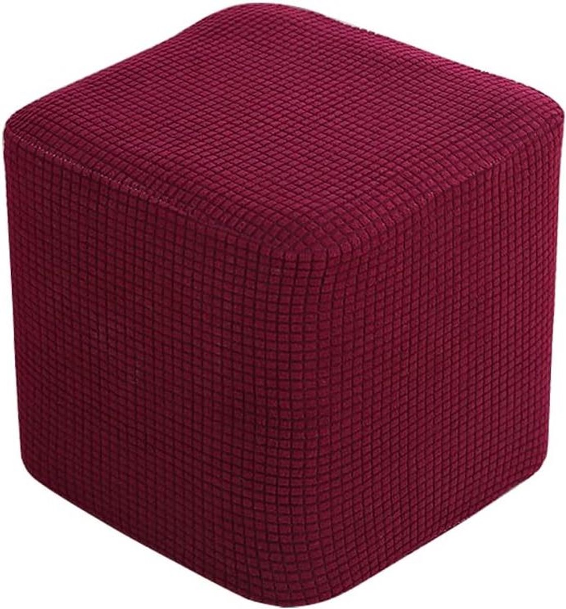 Ottomaanse hoezen stretch rechthoekig 2 STKS voetenbank slipcover poef cover poef slipcovers vierkante poef covers