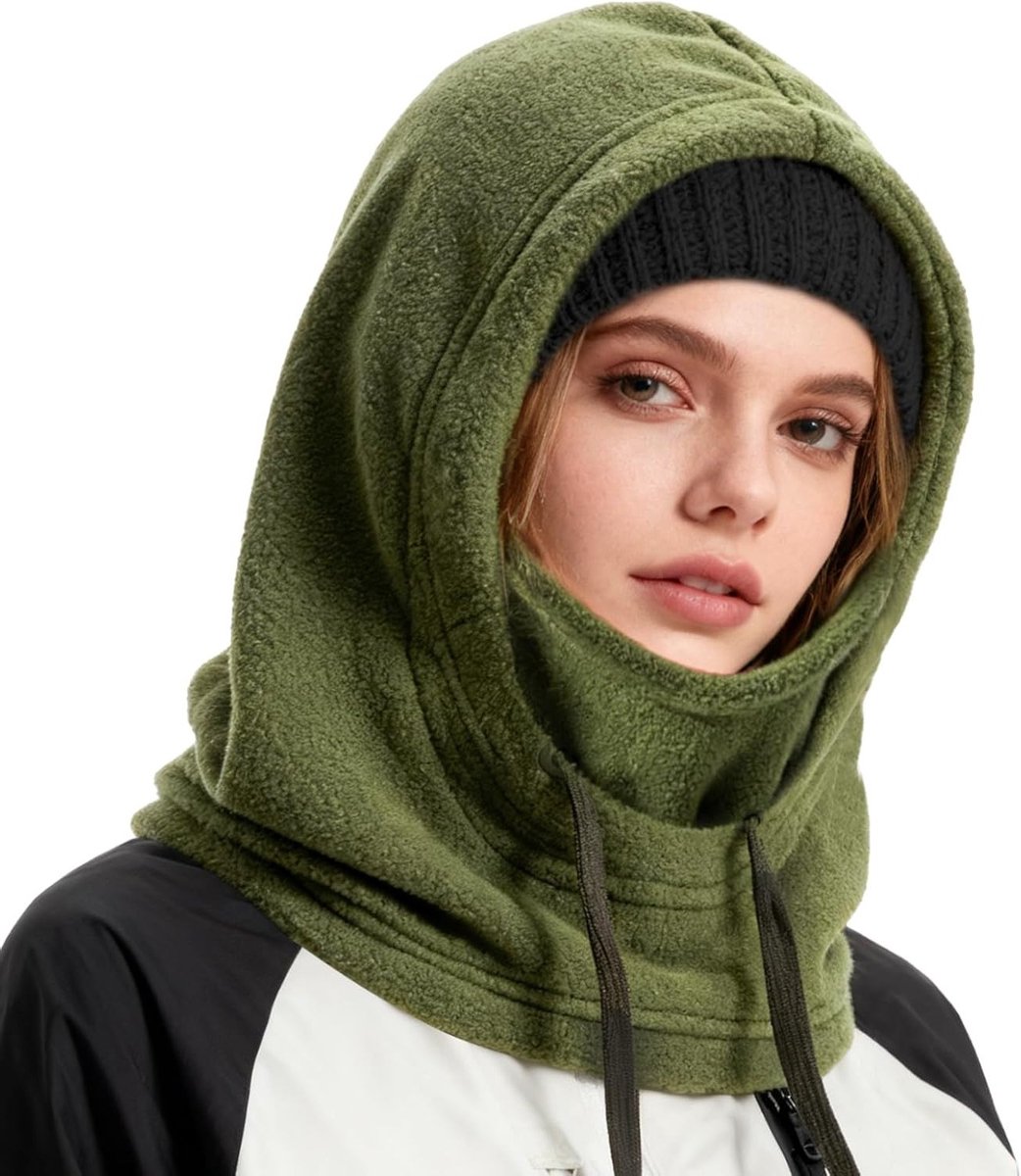 Winddicht Ski Masker voor Winter - Thermisch Fleece Gezichtsmasker voor Mannen en Vrouwen, Ademend Hoofddoek en Nekwarmer voor Skiën en Fietsen