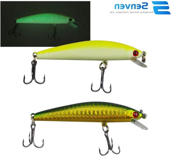 Kunstmatige Minnow Vislures - Set van 8 Stuks, Ecologisch Zacht Plastic, Rvs Haak, 102x18mm, 8g, Ideaal voor Zoet- en Zoutwater Visserij — afbeelding 3