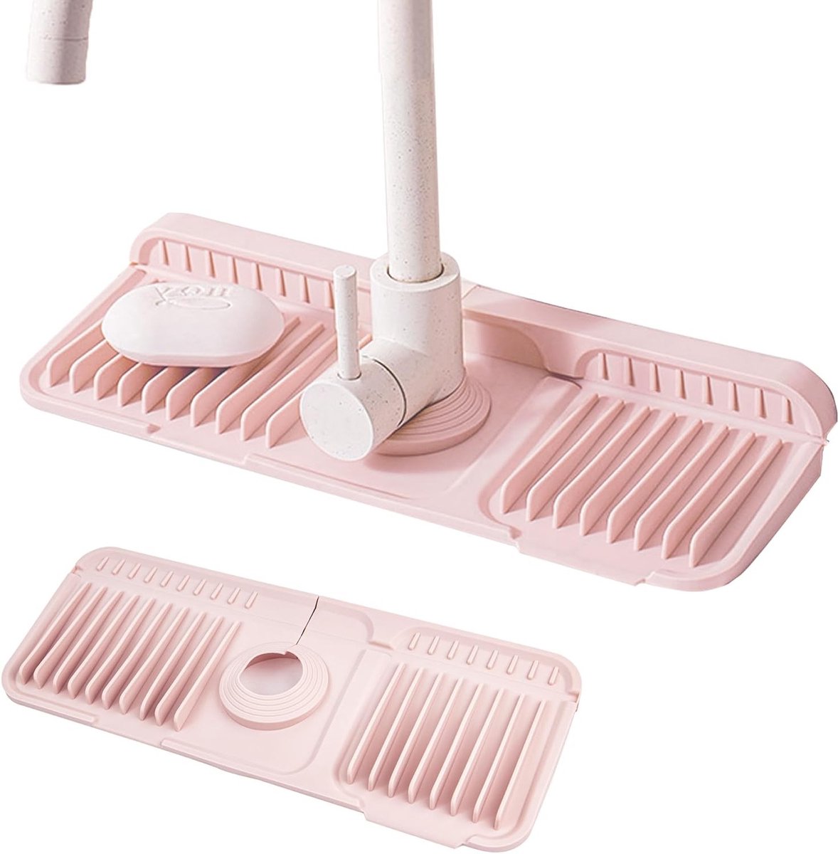 Siliconen Afdruipmat voor Keukenkraan en Gootsteen - Wateropvangmat