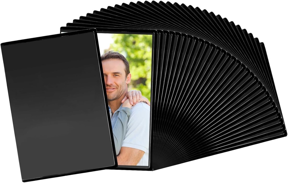 Magnetische Fotolijsten met 30 Compartimenten, Ideaal voor Foto's en Postcards, 16.3 x 11