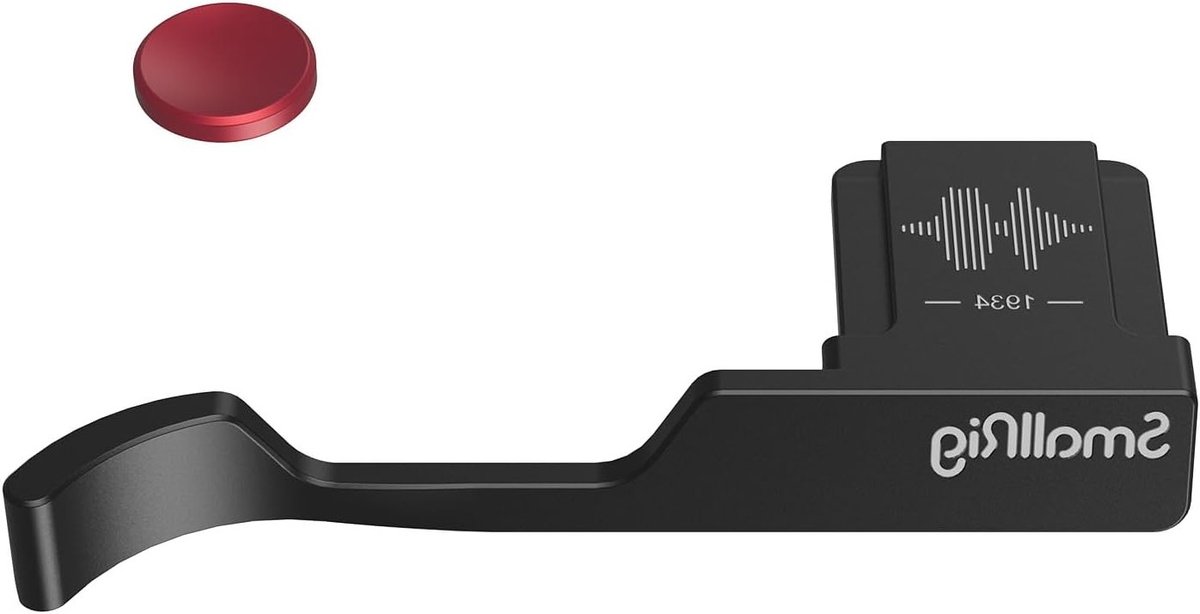 Thumb Grip met Hot Shoe Cover voor FUJIFILM X100VI / X100V - Verbeter je Fotografie met Grip, Stabiliteit en Comfort