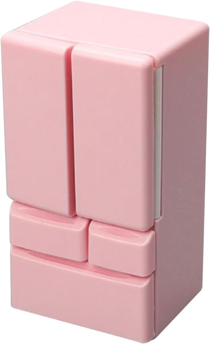 Mini Koelkast Poppenhuis - Speelgoed Keuken Accessoire - Rollenspel Decoratie - Gedetailleerd Miniatuur Model
