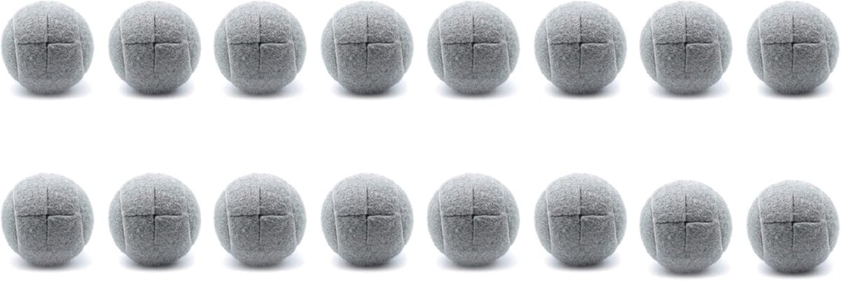 Tennisbal Viltjes - Meubelbeschermers - Vloer Beschermen - Zelfklevend - 16 Stuks - Grijs