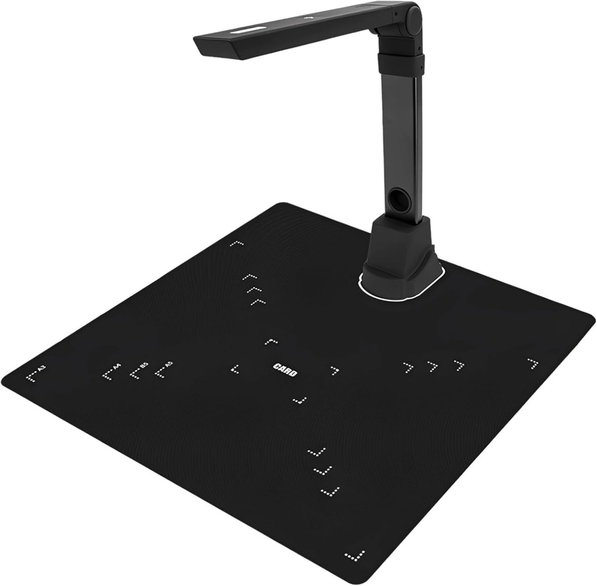 Documentcamera Scanner - Visuele Presentator OCR - Lesgeven Presenteren - A3 Formaat Automatisch - Opvouwbaar Ontwerp - Zwart