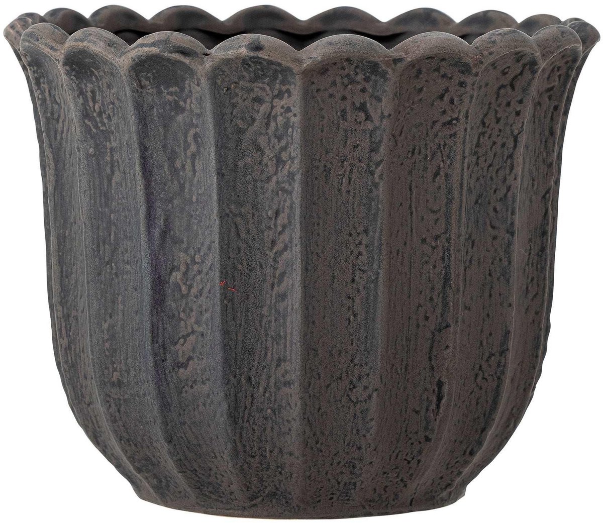 Bloempot aardewerk bruin Chaca 21cm