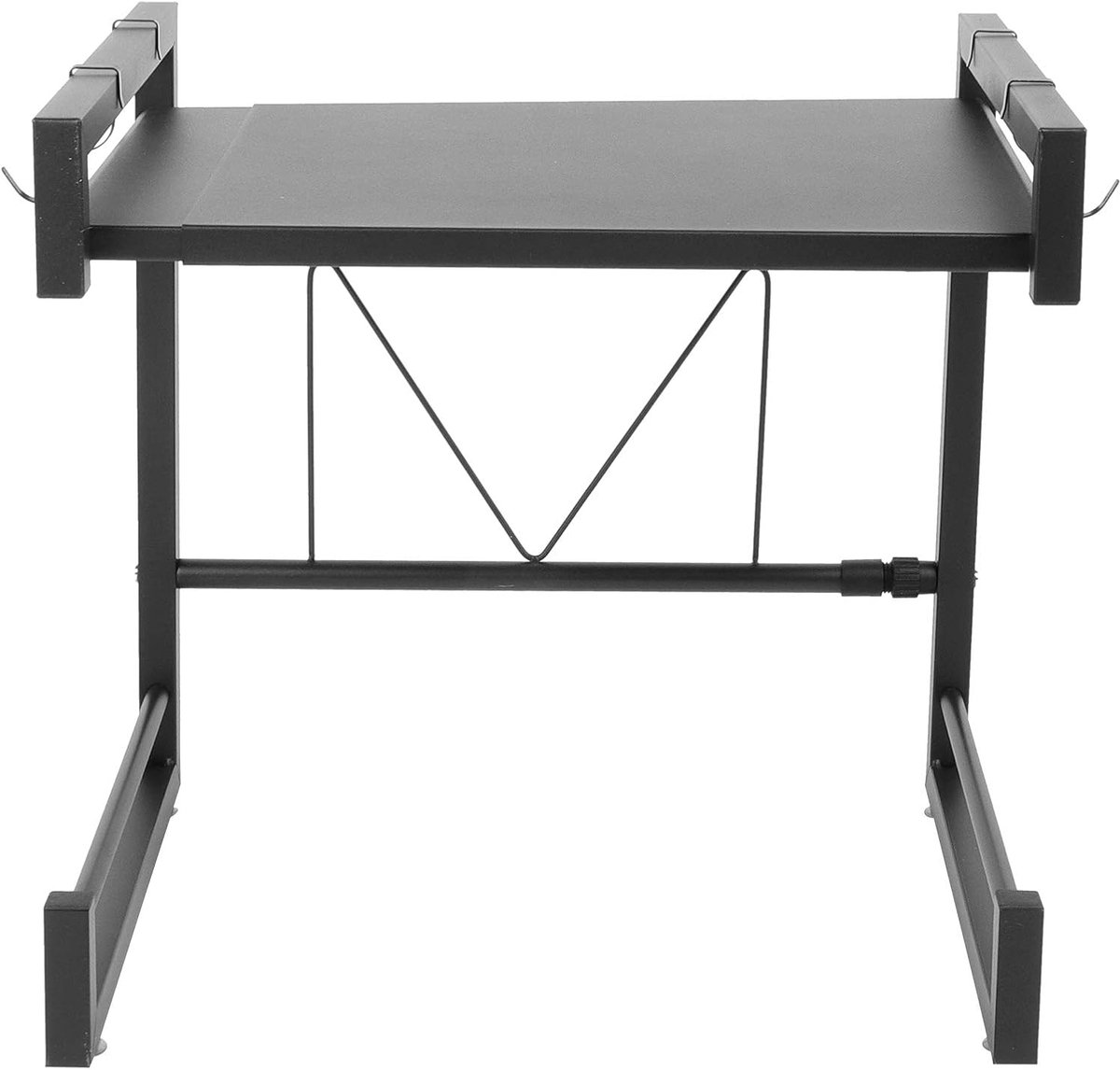 Magnetron Rek - Keukenplank Organisator - Keuken Opbergen - Stabiel Veilig Ontwerp - 66 x 35.5 cm - Zwart