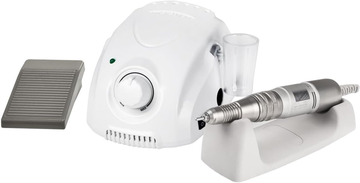 Elektrische nagelfreesmachine 3000 tpm met voetpedaal professioneel