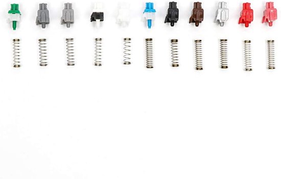 Mechanische Toetsenbord Schakelaars - Keyboard Switches - Toetsenbord Reparatie - Originele Cherry MX - 47 stuks - Rood van Merkloos — afbeelding 3