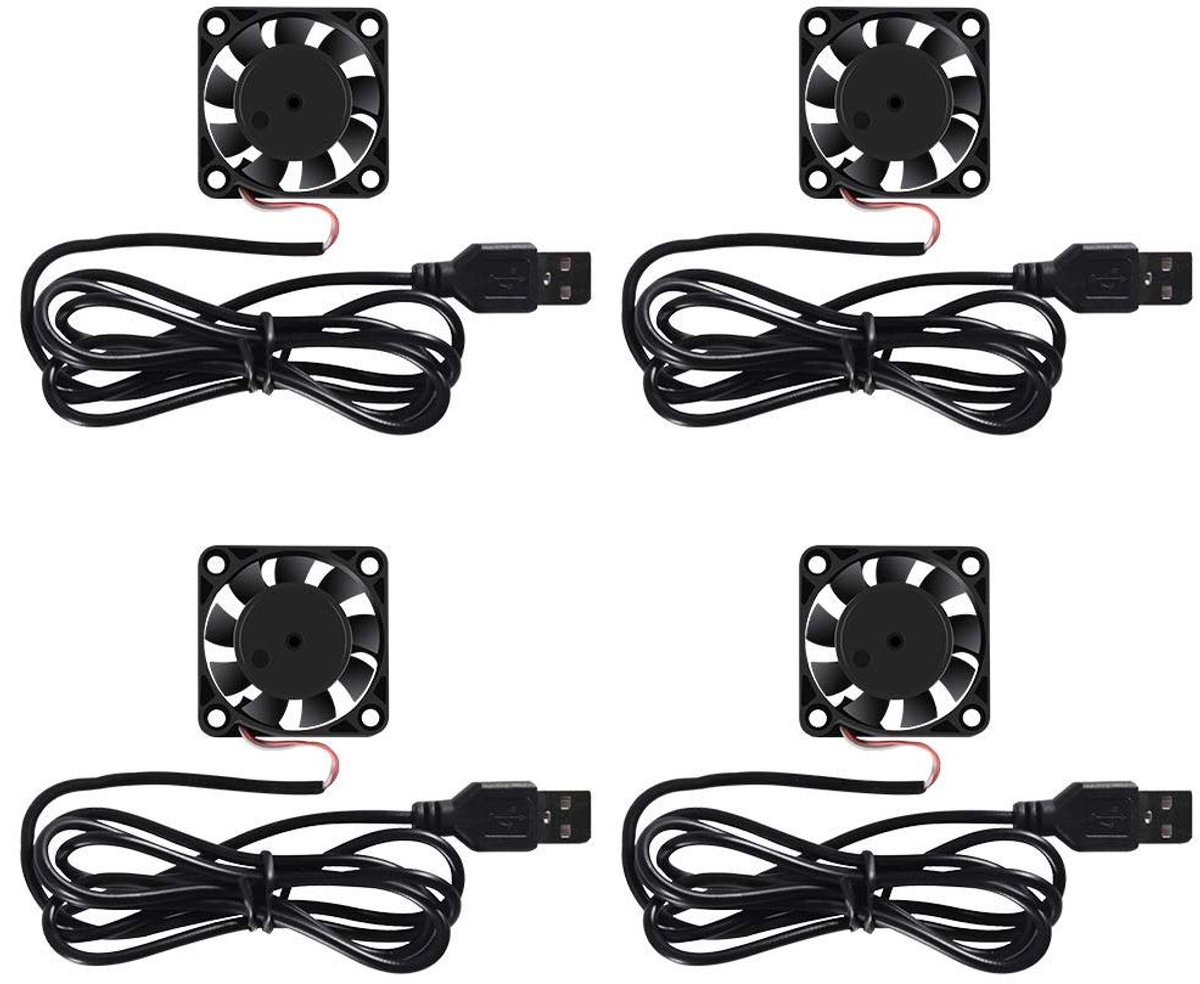 Koelventilator Set - DC Ventilator - Apparaten Koelen - Stil Olie Lager - 40mm USB