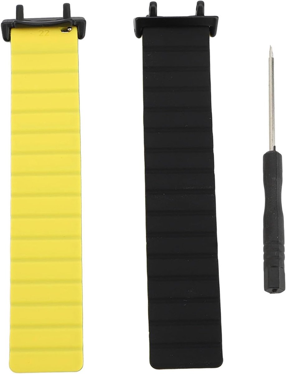 Silicone watch band - magnetisch - quick release - zweterig - sporthorloge - wristband voor T-Rex 3