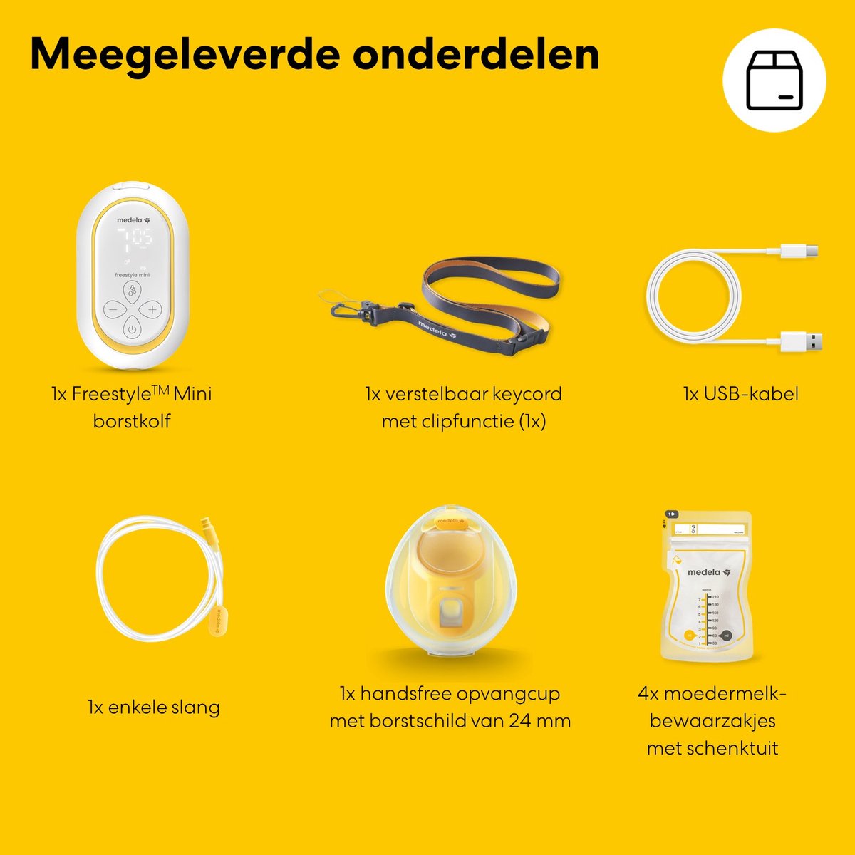 Medela Freestyle Mini Hands-Free - Draagbare borstkolf thumbnail 4