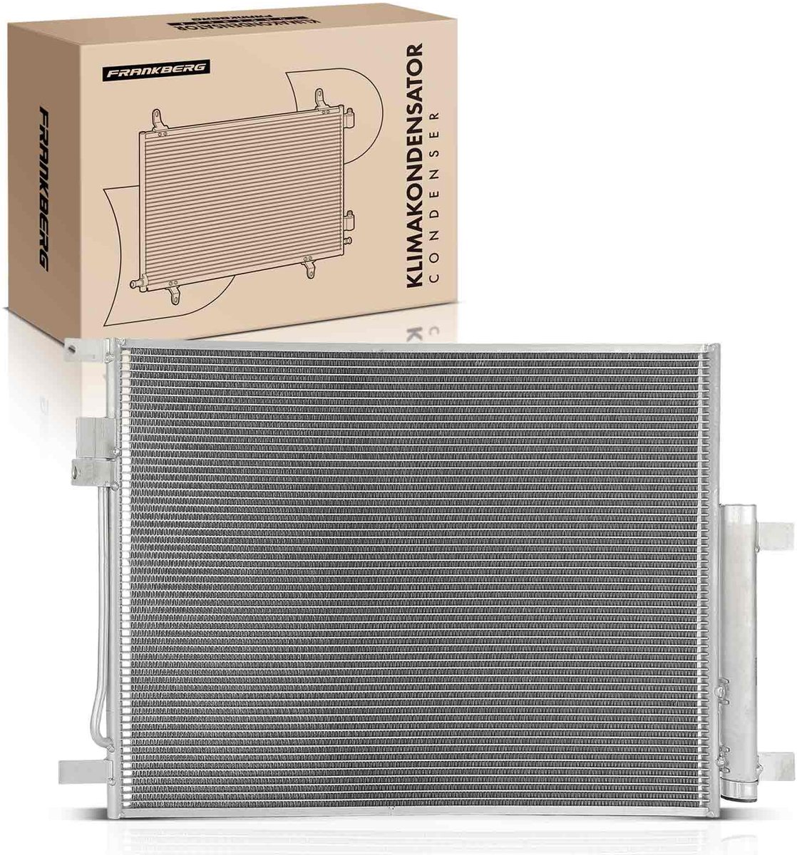 Frankberg 1x airco condenser voor Jeep Compass 2.0L vanaf 2016