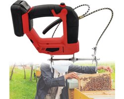 Elektrische bijenschudder - Honing extractor - Bijen afschudden - Instelbare snelheden - 38 kg - Rood