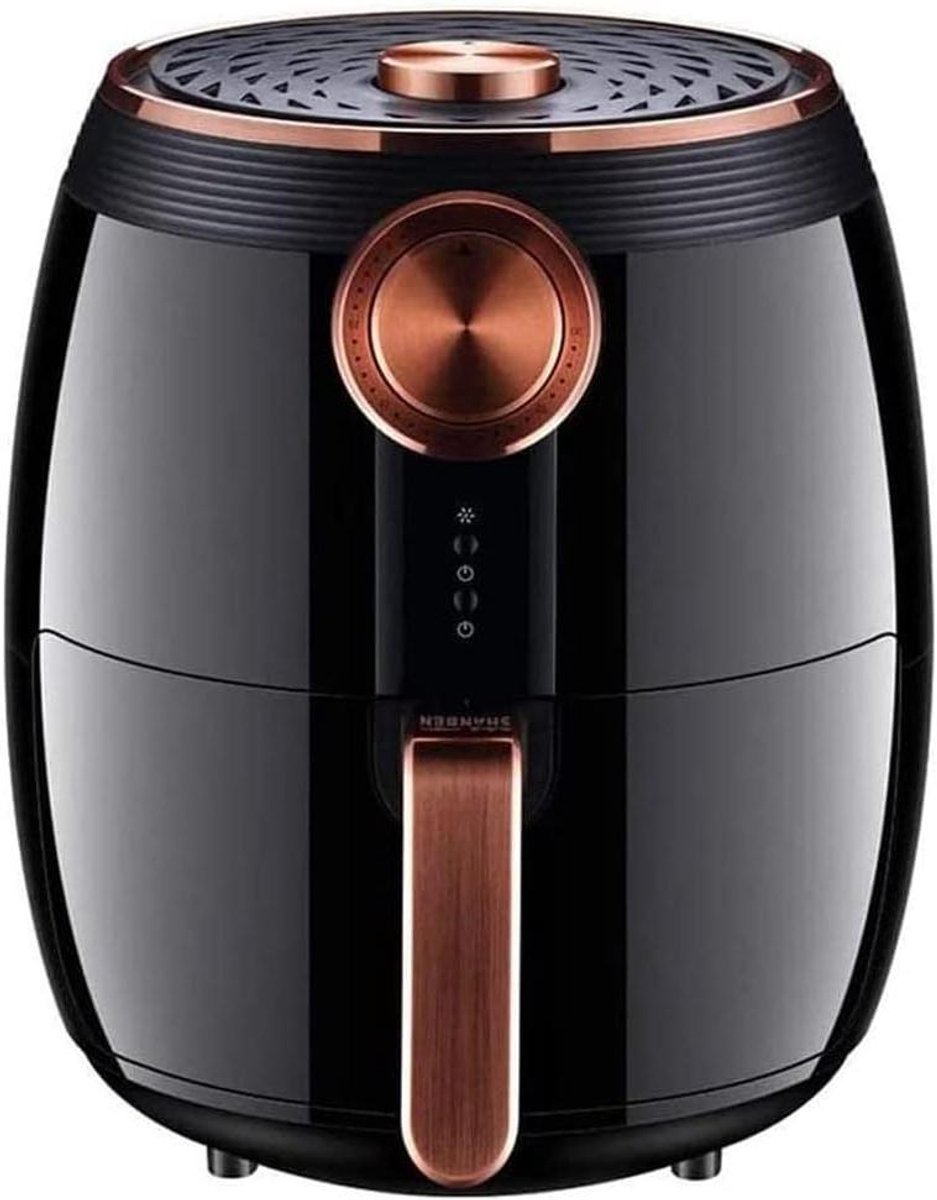 Airfryer Oven - Kleine Friteuse - Gezond Koken - Snelle Luchtcirculatie - 4.5L Capaciteit - Rood