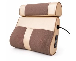 Orthopedisch Massagekussen - Slaapkussen - Massage Apparaat - Kneedmassage - Warmte - Nek - Rug - Wervels - Elektrisch - Draadloos - Shiatsu - Warmte