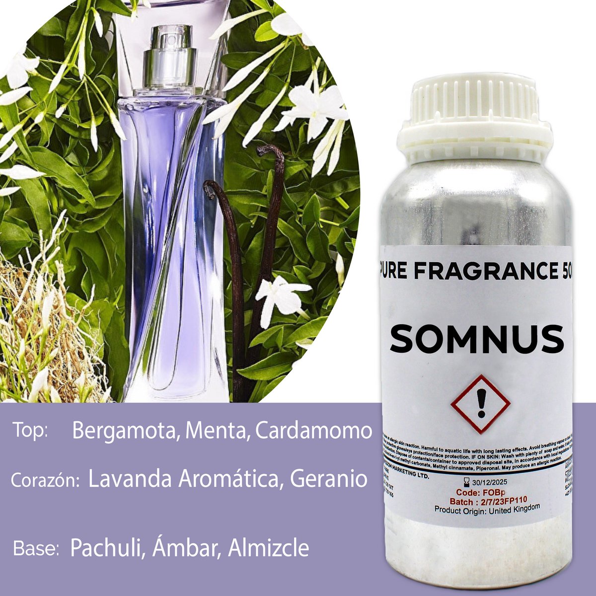 Somnus Pure Geurolie - 500 ml