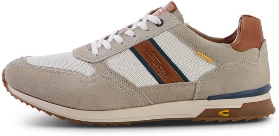 camel active Sneaker met rits aan binnenzijde - Maat menswear-42 - Beige