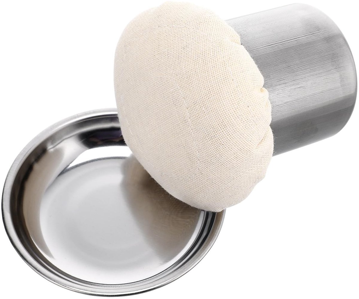 SPHProducts - Crêpe vetborstel - Grill mop - Ideaal voor bakken - Roestvrij staal - Gebruiksvriendelijk - Inclusief dienblad - Voor thuisgebruik