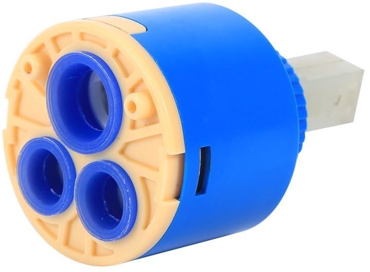 ONF3 - Vervangingskeramische Cartridge - 40mm - Waterbesparend - Duurzaam - Keukenkraan - Ideaal voor vervanging - Hoogwaardige PP kunststof