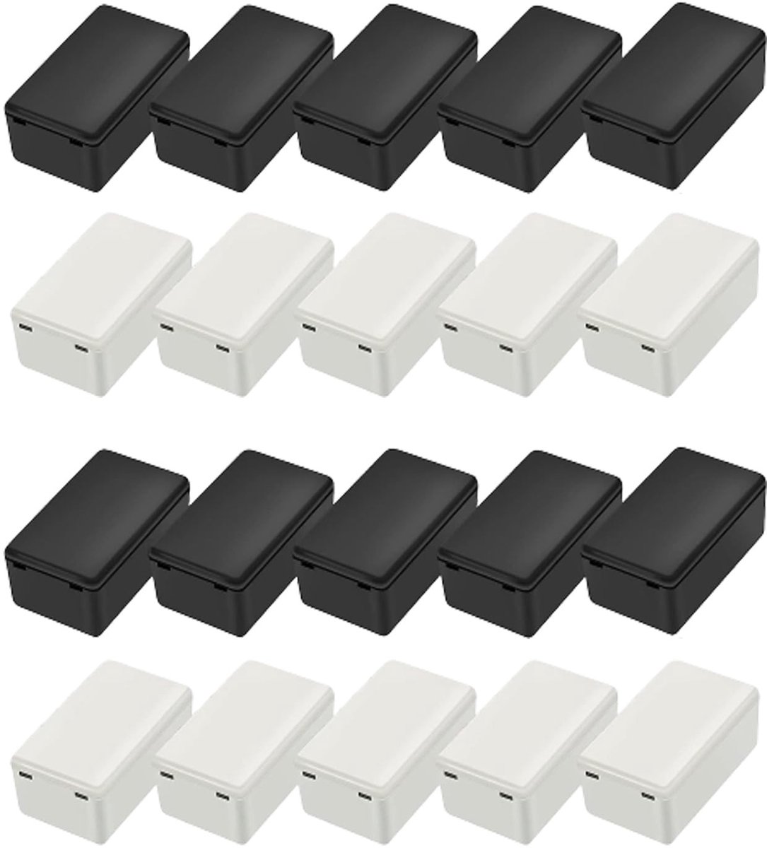 Store_8 - Elektrische aansluitdoos - Waterdichte behuizing - Klein formaat - Bescherming voor kabels - Kunststof aansluitdoos - Geschikt voor elekt...