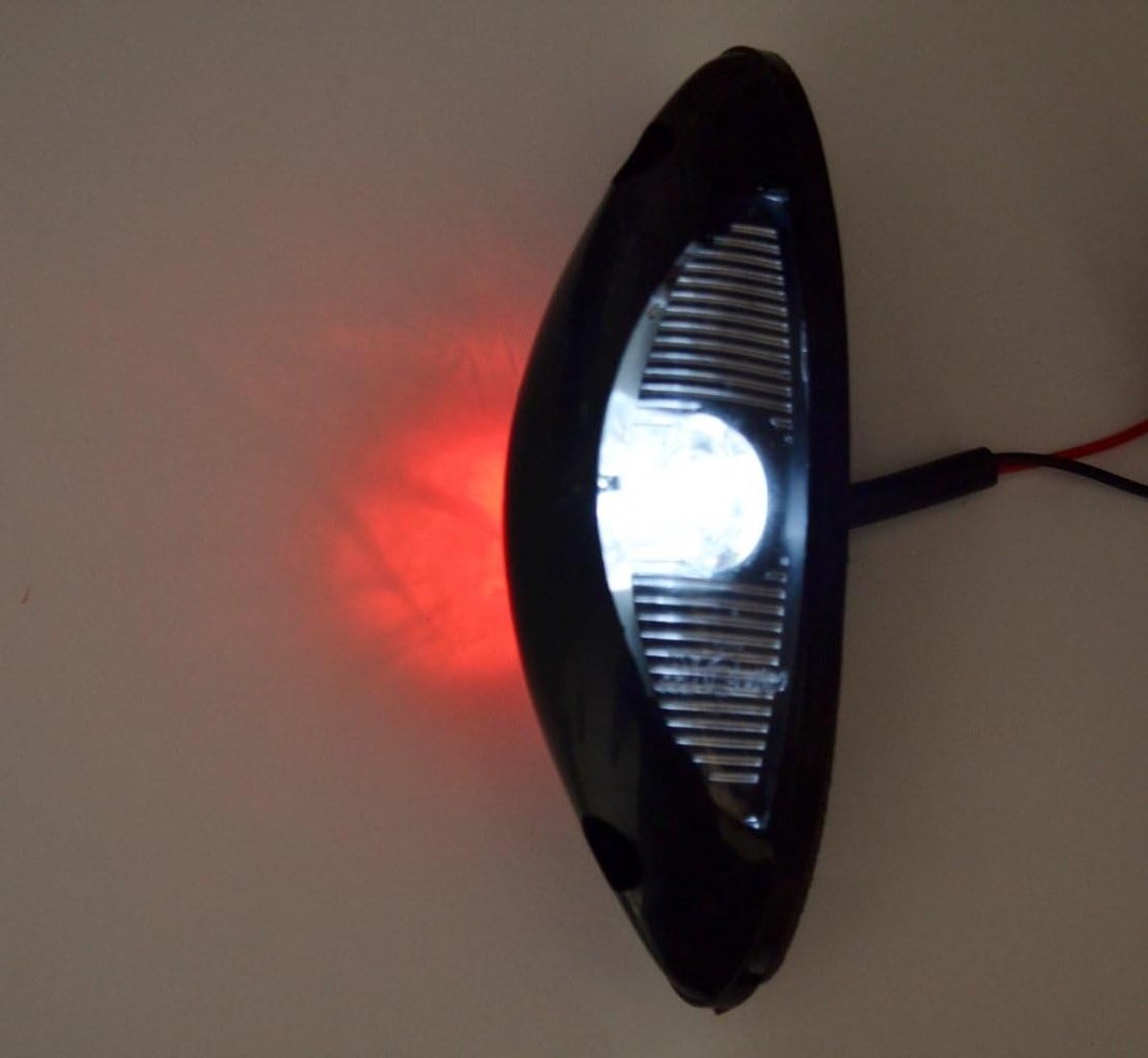 LED Zijmarkeringslichten - Markeringslampen Vrachtwagen - Voertuig Zichtbaarheid Verbeteren - Multivolt 12/24V - 8 stuks - Rood Wit
