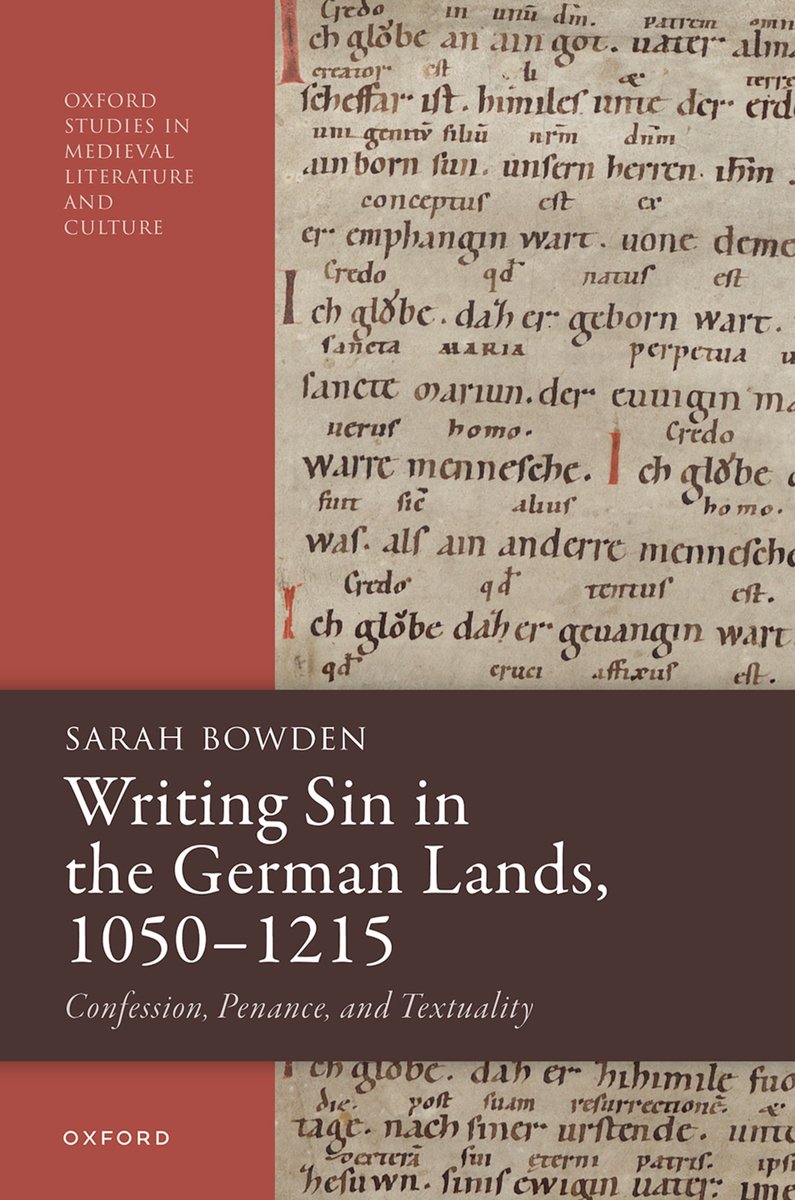 Oxford Studies In Medieval Literature And Culture- Writing Sin In The German Lands, 1050–1215