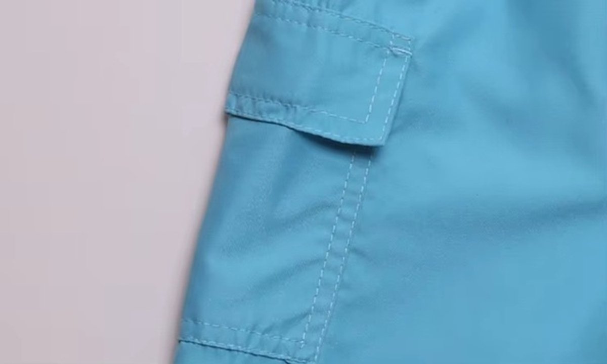 NiSy.nl Zwembroek | Zwemshort | Jongens | Helder Blauw Boardshort | — afbeelding 5
