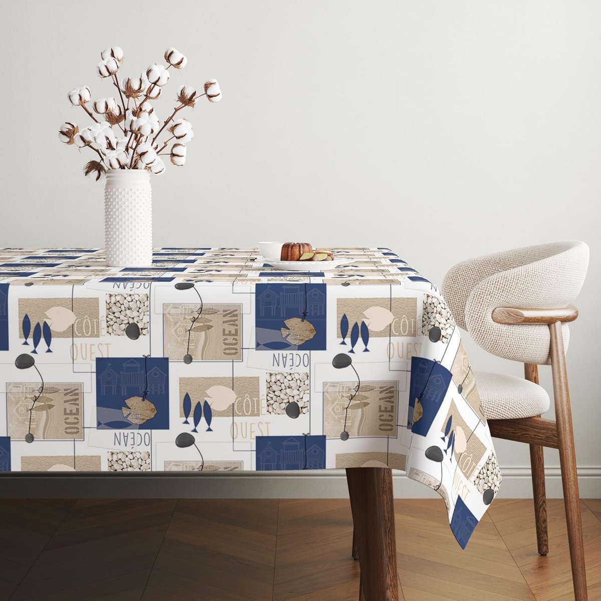 Tafelkleed - Tafelzeil Wasdoek - Eettafel Beschermen - Vuilafstotend - 250 x 140 cm - Uniek