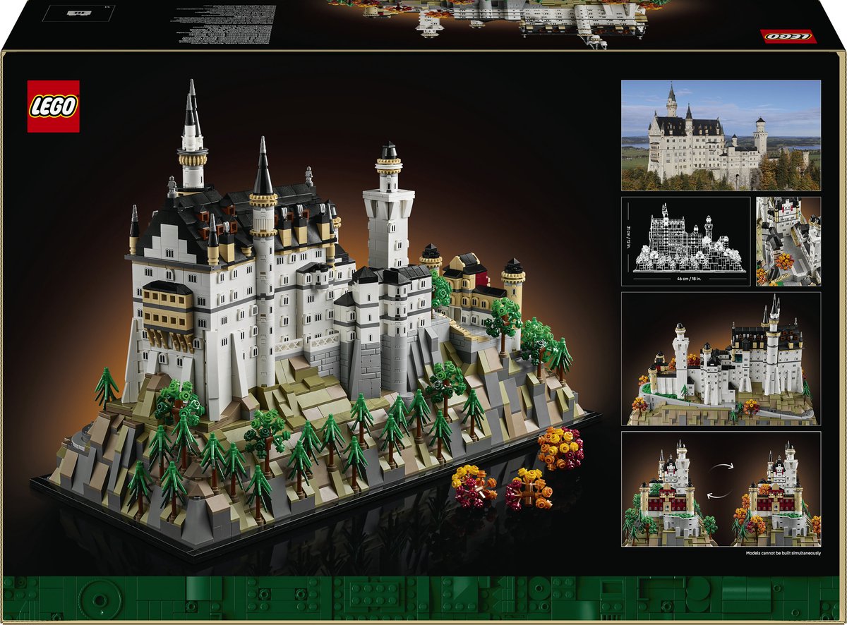 LEGO® Architecture Slot Neuschwanstein Verzamelset - 21063 — afbeelding 16