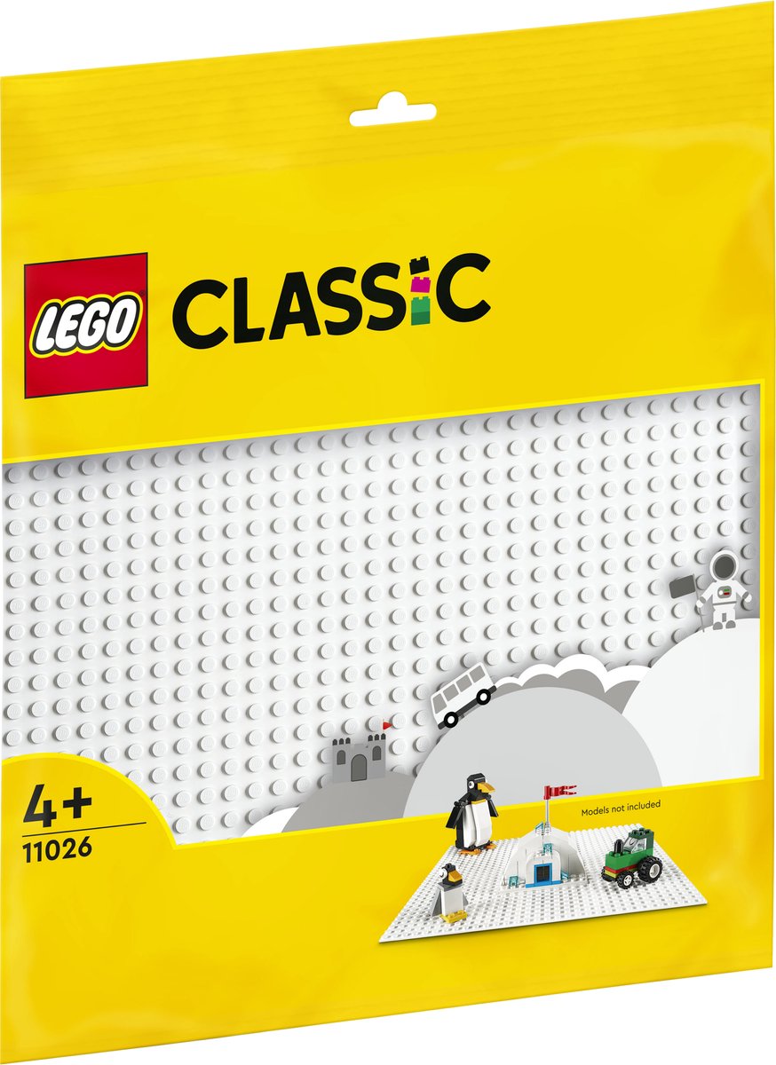 LEGO Classic Witte bouwplaat 32x32 Bouwbord 11026 — afbeelding 7