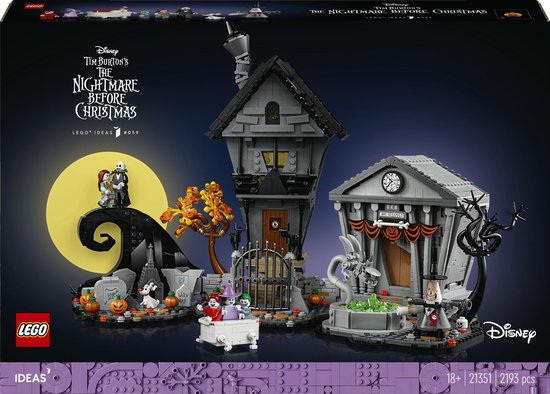 LEGO Ideas 21351 Disney The Nightmare Before Christmas