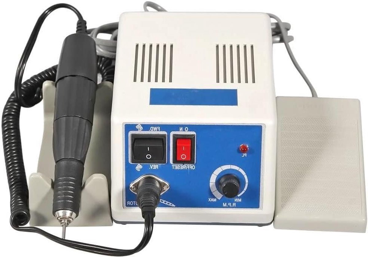 Micromotor Hand Kit - Sieraden Motor - Precisiewerk - Compact Handvat - 1 Aantal - Zwart