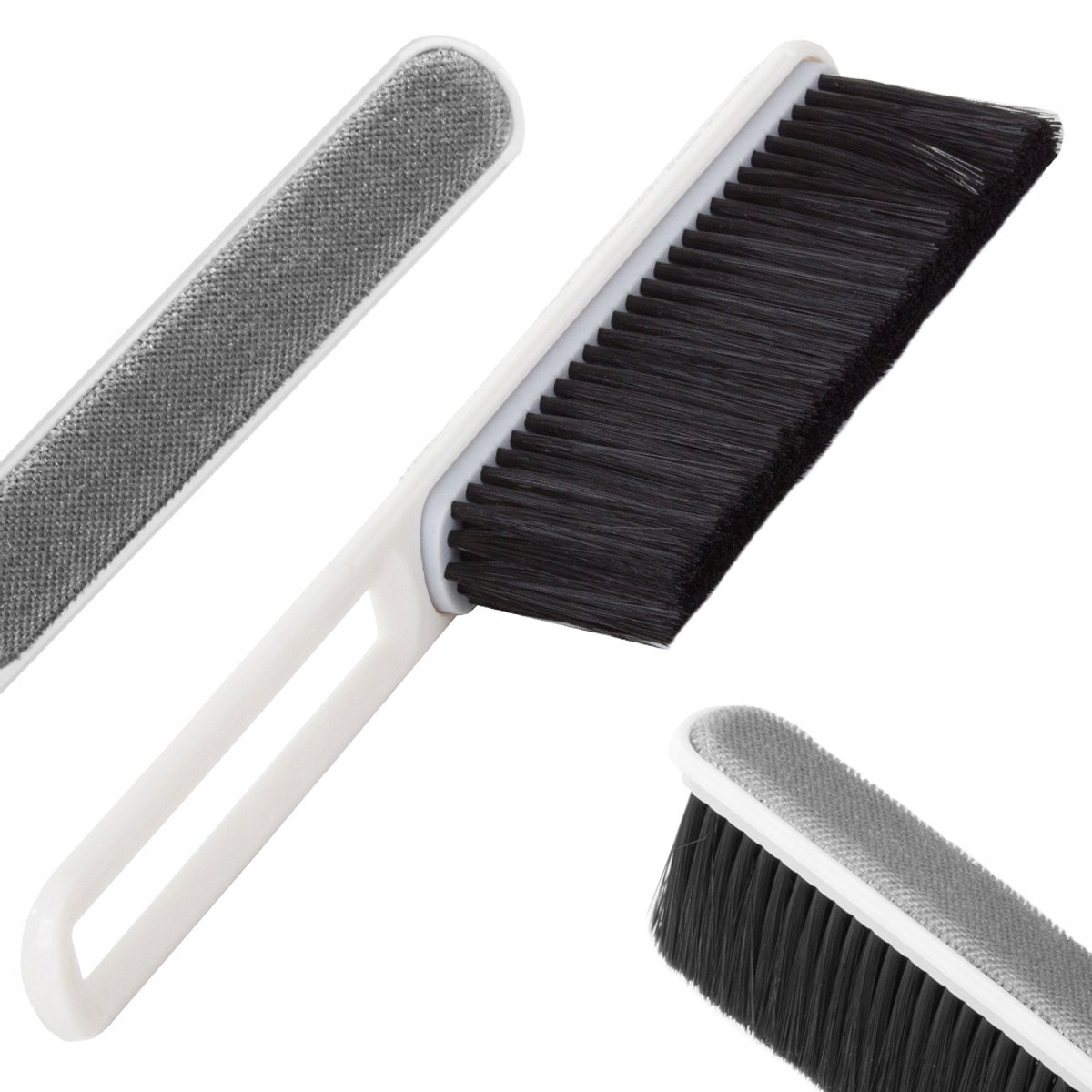 Pingyang Rongrong Handicraft Factory - 3-in-1 Borstel - Ergonomische Handgreep - Met Microvezel