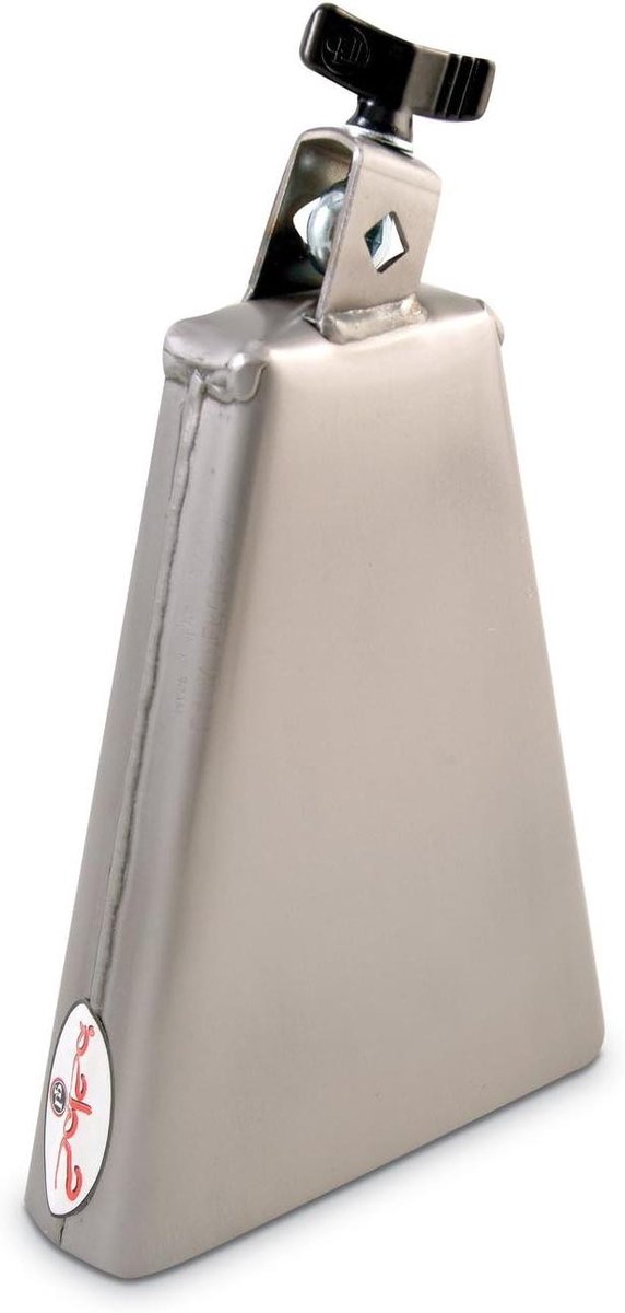 Cowbell - Percussie Instrument - Muziek Maken - Dieper Geluid - 8 inch - Zilver
