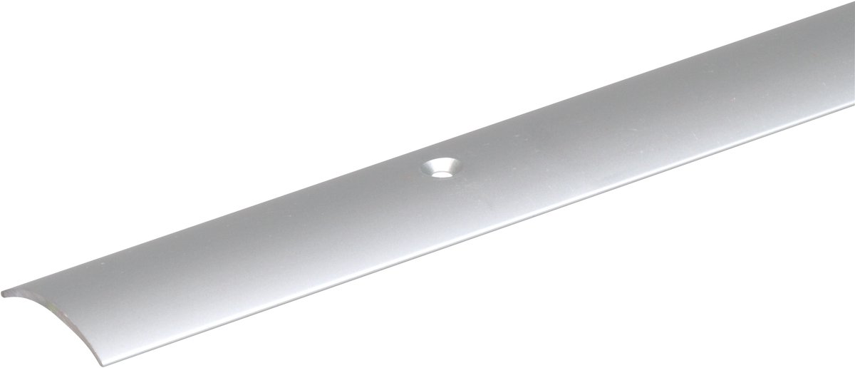 Alberts 490010 overgangsprofiel | geboord | aluminium, zilverkleurig geanodiseerd | 900 x 30 mm