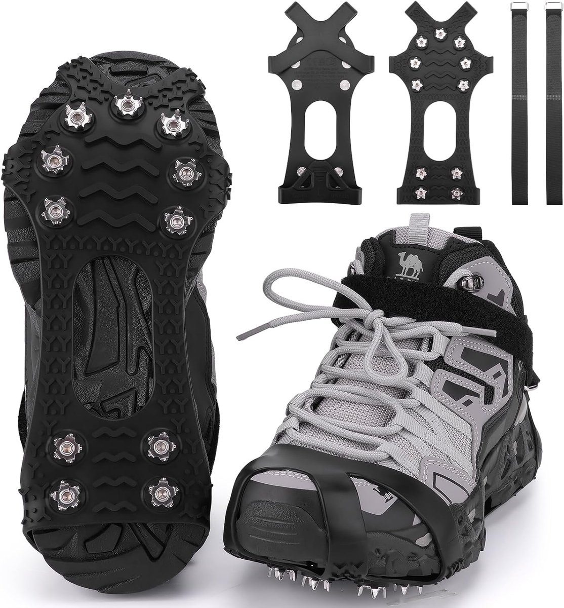Ice Snow Grips - Anti-Slip Shoes - Traction Cleats - Winter Walker - Walking on Ice - Snow Spikes - Snow Traction