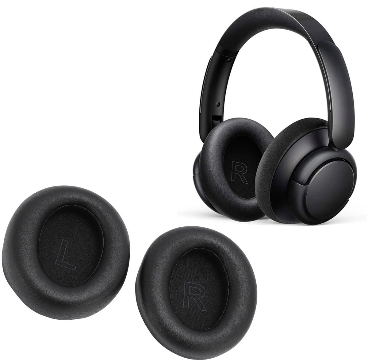 Vervangende Oorkussens voor Anker Soundcore Life Q30/Q35 - Comfortabele en Geluidsisolerende Hoofdtelefoon Oorkussens