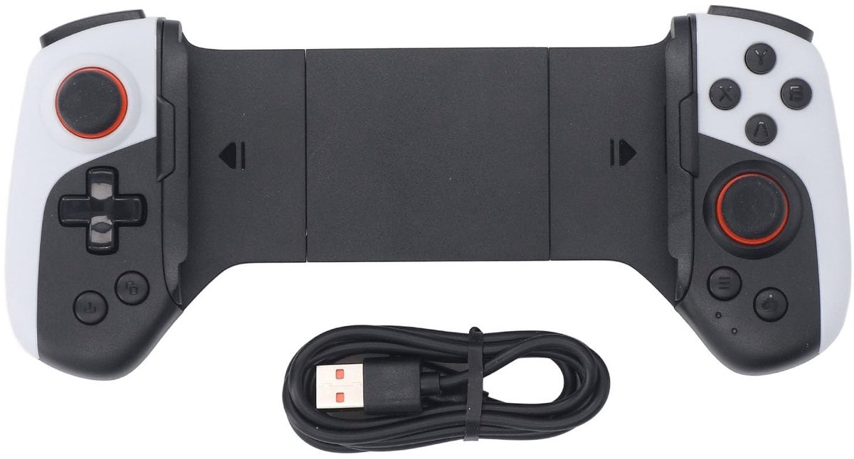 ONF3 - Draadloze Mobiele Gamecontroller - 360 graden bediening - Geschikt voor iOS en PC - Gaming accessoires - Draadloos ontwerp - Voor tablets...