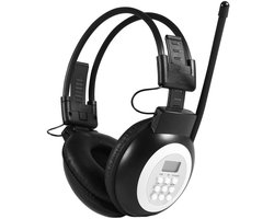 SPHProducts - Draadloze Hoofdtelefoon - 3,5 mm Audio-ingang - Ideaal voor Studioworkshops - Bekabeld of Draadloos - Geschikt voor Computergebruik - Top...