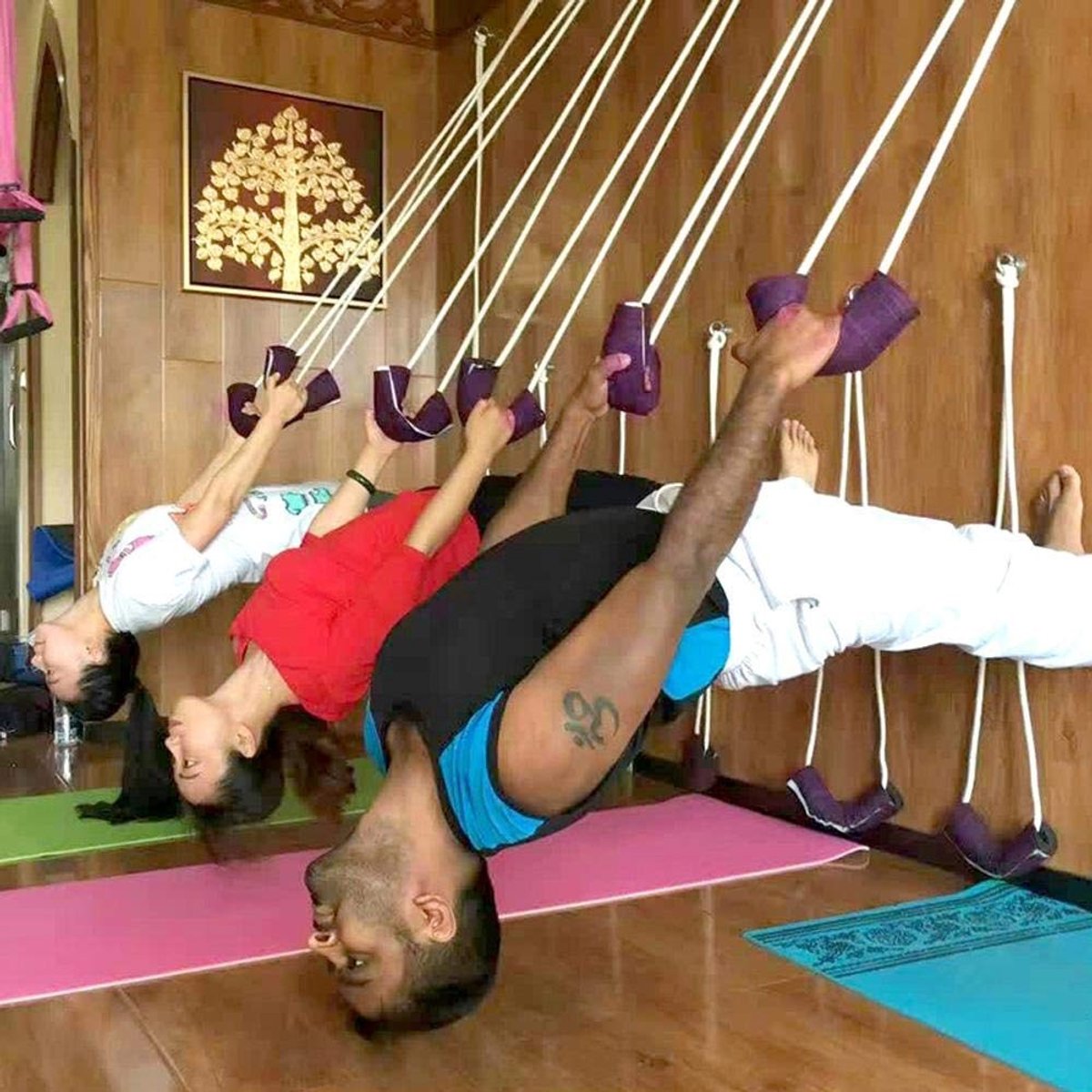 Dailygoods - Duurzaam Yoga Touw voor Trainingsmuur en Oefeningen