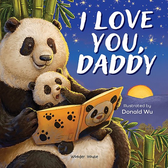 I Love You Daddy Panda - cover