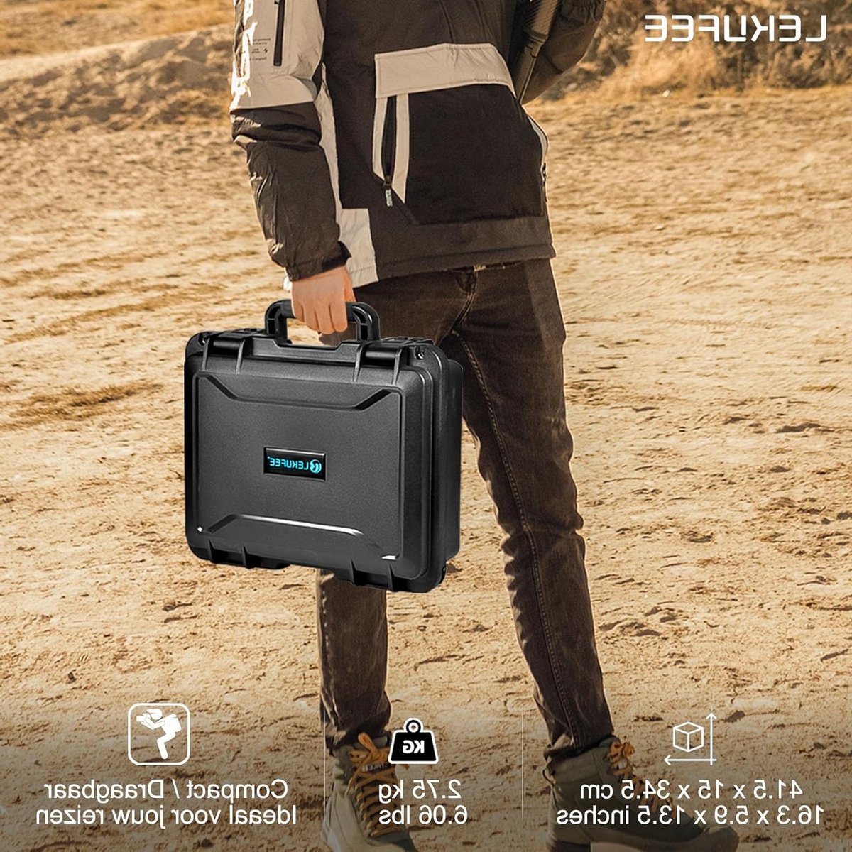 Waterdichte Hard Case voor DJI Avata 2 Drone en Accessoires, Ideaal voor Bescherming en Transport – foto 4
